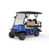 Meilleures ventes Voiturette de golf électrique Fournisseur de la Chine Châssis inférieur batterie au lithium Voiture de golf à la mode sûre Voiture électrique