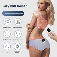 Appareil de Massage Intelligent EMS pour Hanches et Pieds, Entraîneur Automatique à Micro-Courant, 10 Modes, 30 Niveaux, pour Muscles de la Hanche à Domicile
