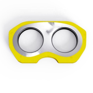 Pelat Pengaman Kacamata PM DN150 DN180 <span class=keywords><strong>DN230</strong></span> dan Cincin Pemotong Karbida Lapis Ganda - Product Image 6