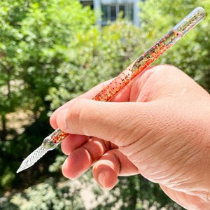 Gemfully Thủy Tinh Long Lanh Quà Tặng Bút Cổ Điển Handmade Thư Pháp Bút Để Viết Nghệ Thuật Trang Trí Với Quà Tặng Trường Hợp - Product Image 4
