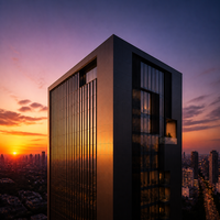Panneau de bardage en aluminium perforé courbé au design moderne pour les centres commerciaux, les villas, les hôtels et les façades extérieures de bâtiments