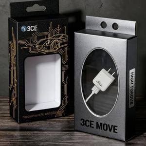 Échantillon gratuit Boîte de présentation personnalisée pour produits 3CE Câble de données Chargeur Tête Petites pièces électriques Conception d'emballage transparente - Product Image 3