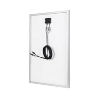 Kit de panneaux solaires modernes, imperméables, 300W, demi-cellules, entièrement noirs, pour la maison