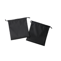 Sac à cordon personnalisé réutilisable en tissu Oxford, sac de rangement portable avec poignée en corde, écologique, anti-poussière, 16x18cm