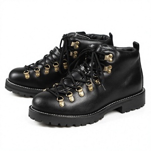 Bottes de randonnée d'hiver confortables en cuir Goodyear Welt pour hommes, bottes de montagne durables pour l'extérieur, livraison rapide, échantillon disponible, fabricant - Product Image 4