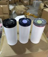 Gobelet isotherme vierge de 20 oz, compatible avec l'impression par transfert par sublimation