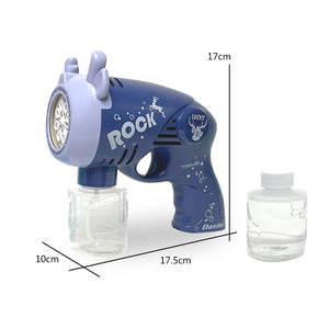 Machine à bulles de savon à l'eau pour enfants Jouets Led Bubles Pistolets Kida Pistolet à bulles automatique pour enfants - Product Image 4