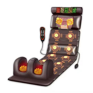 電動マッサージマットレス多機能スマートクッションネックウエストバック脚頸部Vertebra - Product Image 1