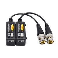 Balun de Video HD de 8MP al por Mayor, Transmisor BNC Pasivo de Par Trenzado sobre Cat5e/6 para Sistema de Monitoreo AHD/TVI/CVI/CVBS, Alcance de 300M