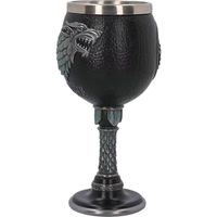 Gobelet en résine de style médiéval, motif Roi Loup, en acier inoxydable, design 3D vintage fantaisie, effet neige fondue, en plastique, style ancien