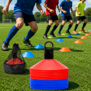 Conos de Agilidad para Fútbol, Ecológicos y Duraderos, de PE, con Bolsa de Transporte, para Entrenamiento y Marcadores de Campo, Venta al Por Mayor Aiju - Product Image 4