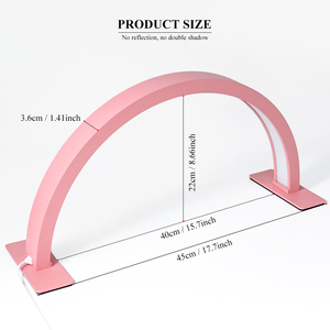 <span class=keywords><strong>Lampe</strong></span> de <span class=keywords><strong>table</strong></span> demi-lune pour une éclairage de salon et une illumination artisanale parfaites, lumière élégante demi-ronde pour le nail art - Product Image 4