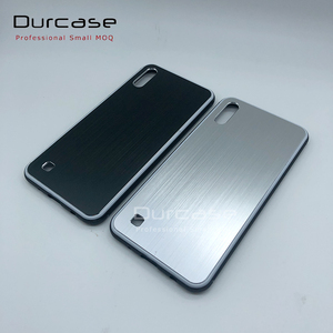 2024 sculpture aluminium métal brosse 2in1 armure dure housse de téléphone portable pour <span class=keywords><strong>Samsung</strong></span> A15 A25 A55 A05 A05S S24 Plus <span class=keywords><strong>coque</strong></span> brossée - Product Image 4