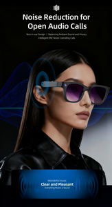 Gafas Inteligentes con IA 2025, Gran Venta, para Hombre y Mujer, Asistente de IA, <span class=keywords><strong>Chat</strong></span> GPT, Transmisión WiFi de 800W, Gafas Inteligentes G600 con Cámara - Product Image 3