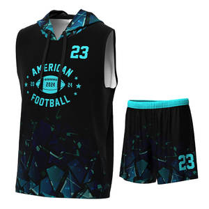 Fabrication de maillots de football Conception de sublimation Confort à capuche Compression 7v7 Uniformes de football personnalisés - Product Image 2