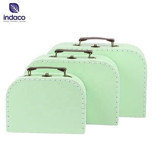 Papier rigide carton enfant bébé bambin chaussures sous-vêtements serviette chaussettes emballage cadeau valise boîte nouveau-né bébé coffret cadeau - Product Image 5