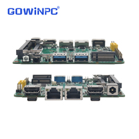 Carte mère industrielle OEM ODM Intel de 12e génération i7-12700H i7-1255U i7-1355U i3-1315U DDR4 double LAN 2.5G Type-C PCBA usine