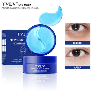 TVLV LOGO Custom MOQ 1000 Patch Mata Kolagen Perawatan Mata Bengkak & Lingkaran Hitam Melembapkan Masker Patch Bawah Mata - Product Image 1