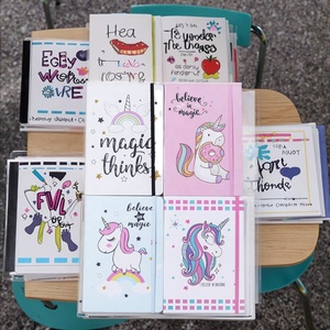 Lot de papeterie scolaire de haute qualité en gros, ensemble cadeau pour étudiants, cahier en papier coloré mignon au design personnalisé à prix abordable - Product Image 4