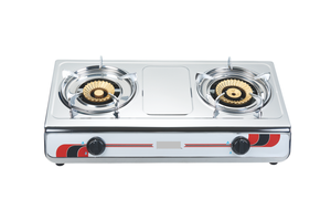Plaque de cuisson à gaz portable pour l'extérieur, <span class=keywords><strong>2</strong></span> brûleurs, en émail noir, compatible avec cuisinière de <span class=keywords><strong>camping</strong></span>, <span class=keywords><strong>meilleur</strong></span> prix - Product Image 4