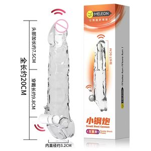 Wiederverwendbarer Penisring-Hülle Vibrator Cockring-Verlängerung Weicher Penisvergrößerer Vibrierender Dildo Penisvergrößerer Sexspielzeug für Männer - Product Image 6
