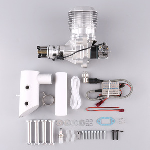 Motor para Avión RC DLE61, 61cc, Monocilíndrico, Dos Tiempos, Escape Lateral, a Gasolina, Metálico, para Uso en Exteriores - Product Image 2