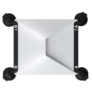 Support de fixation à ventouse Starlink pour fenêtre de voiture, toit, ou récepteur satellite portable pour véhicule et camping-car - Vente Flash - Product Image 2