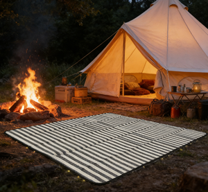 Tapis de camping extérieur tendance, écologique, portable, imperméable, anti-corrosion, durable, pour la plage - Product Image 1