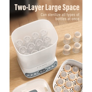 Nuevo Esterilizador de Biberones Portátil Eléctrico Automático con Secador, Libre de BPA, para Recién Nacidos de 0 a 12 Meses - Product Image 4