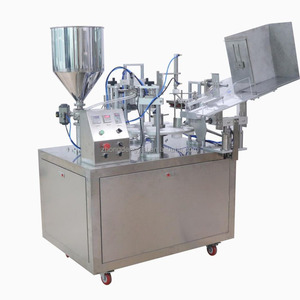 Máquina Comercial Rotativa Totalmente Automática para Llenado y Sellado de Tubos de Plástico Blandos para Pasta de Dientes, Crema Cosmética y Tubos de Aluminio - Product Image 1