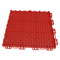 Dalles de sol modulaires à drainage en grille ouverte, à écoulement rapide de l'eau, tapis emboîtable pour terrains humides et espaces extérieurs