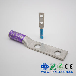 Bakır boru terminalleri için renk kodlu pabuçları ile bakır sıkıştırma terminalleri özelleştirilebilir sıkma kablo pabuçları - Product Image 5