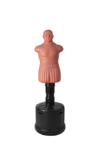 XL Freestanding piedistallo sacco da boxe con unità Base resistente rosso nero manichino da allenamento in altezza - Product Image 4