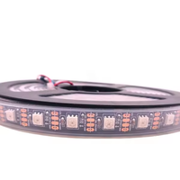 Bande LED numérique programmable à double signal SPI Magic Color CE&RoHS, DC12V GS8208 30/60LEDs, pixels RGB adressables