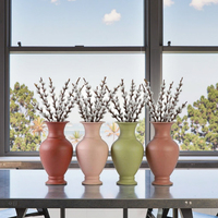 2025 Hot Sale Moderne handgemachte verzinkte Metall Blumenvase Innendekoration Handwerk für Esszimmer für Hochzeit Tischplatte