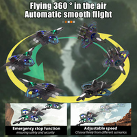 Avion télécommandé RC, jouet volant, avion de chasse en mousse 2.4G avec lumière
