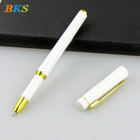 Stylo Gel Promotionnel en Plastique BKS 0,5 mm Non Effaçable 14,5 cm Logo Personnalisé - Encre Noire Impression UV/Numérique Couleur Personnalisée Étudiant Bureau