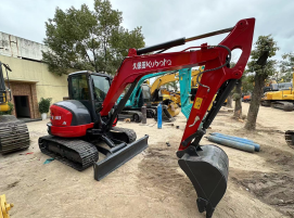 Miniexcavadora Kx 163 de Marca Superior en Venta, Excavadora Japonesa Usada de Marca Superior Kx 163 - Product Image 2