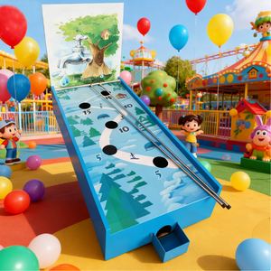 Baguettes boule roulante dribbler dans le trou balle roulante dans le trou <span class=keywords><strong>jeu</strong></span> de décrochage jeux de carnaval jeux interactifs - Product Image 3