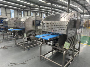 Máquina Cortadora <span class=keywords><strong>de</strong></span> Carne Industrial Automática <span class=keywords><strong>de</strong></span> Acero Inoxidable 304 <span class=keywords><strong>de</strong></span> Grado Alimenticio, Horizontal, para Cortar Carne <span class=keywords><strong>de</strong></span> Res, Cerdo, Pollo, Salmón y Pescado - Product Image 4