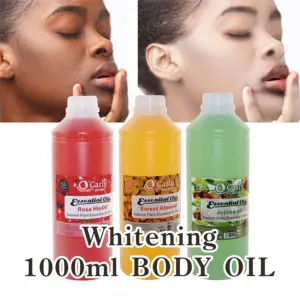 1000ml Body Oil Hotsale Cosmetics Vitamin C Whitening Moisturizing Anti Stretch Mark Anti aging Skincare Ess ential