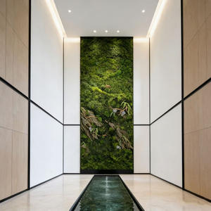 Panneaux muraux en mousse stabilisée faits à la main, mur végétal naturel, décoration commerciale et résidentielle, sans entretien, design moderne de luxe - Product Image 5