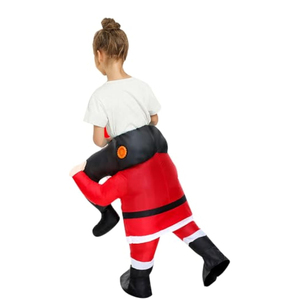 ชุดซานตาคลอสเป่าลมคุณภาพเยี่ยมสำหรับผู้ชาย ชุดซานต้าคริสต์มาสแบบเป่าลมสำหรับผู้ใหญ่และเด็ก - Product Image 6