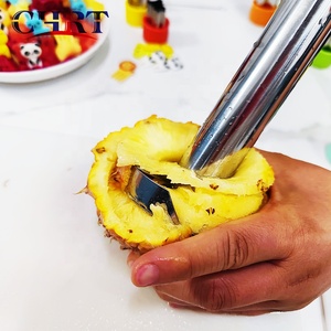 Chrt पेशेवर स्टेनलेस स्टील अनानास <span class=keywords><strong>slicer</strong></span> फल कोर स्टेम पदच्युत अनानास कोरर <span class=keywords><strong>Slicer</strong></span> सर्पिल कटर के साथ - Product Image 4