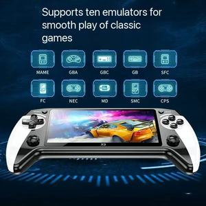 Console di Gioco Elettronica Educativa X9, Dispositivo Portatile per <span class=keywords><strong>Bambini</strong></span>, Hobby Creativi, Console per <span class=keywords><strong>Videogiochi</strong></span> Classici - Product Image 6