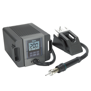 Estación <span class=keywords><strong>de</strong></span> <span class=keywords><strong>Aire</strong></span> Caliente Rápida 1300W TR1300A, <span class=keywords><strong>Pistola</strong></span> <span class=keywords><strong>de</strong></span> Calor con Control Preciso, Pantalla LCD Móvil, Retrabajo Eléctrico, Saca Soldadura Eléctrico - Product Image 2