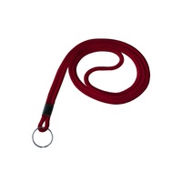 Lanière en polypropylène côtelée unie, durable, avec clip Bull DOG, pour la rentrée scolaire, plusieurs couleurs, en stock, vente en gros directe usine