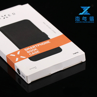 Caja de Embalaje de Papel Plegable Reciclable a Precio Razonable para Estuche de Teléfono Celular, Ratón para Juegos y Cámara, con Relieve y Laminación Mate