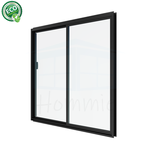 Ventanas Corredizas de Aluminio con Vidrio Templado, Ventana Corrediza Exterior Blanca para Apartamentos y Villas - Product Image 2