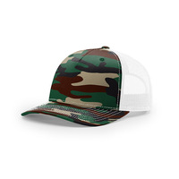 Nueva Gorra Trucker de Caza Estilo Richard 112 con Diseño de Camuflaje de Pato, Estructurada, de 5 Paneles, con Malla Transpirable y Cierre Ajustable